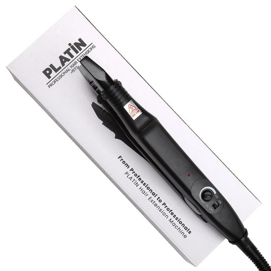 Platin Haarverlängerungsgerät Schwarz
