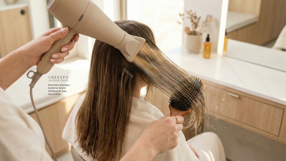 Tape-In Extensions pflegen: Schritt-für-Schritt Anleitung