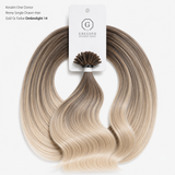 Keratin One Donor Remy Single Drawn Hair 0,60 Gr Farbe Ombrelight 14