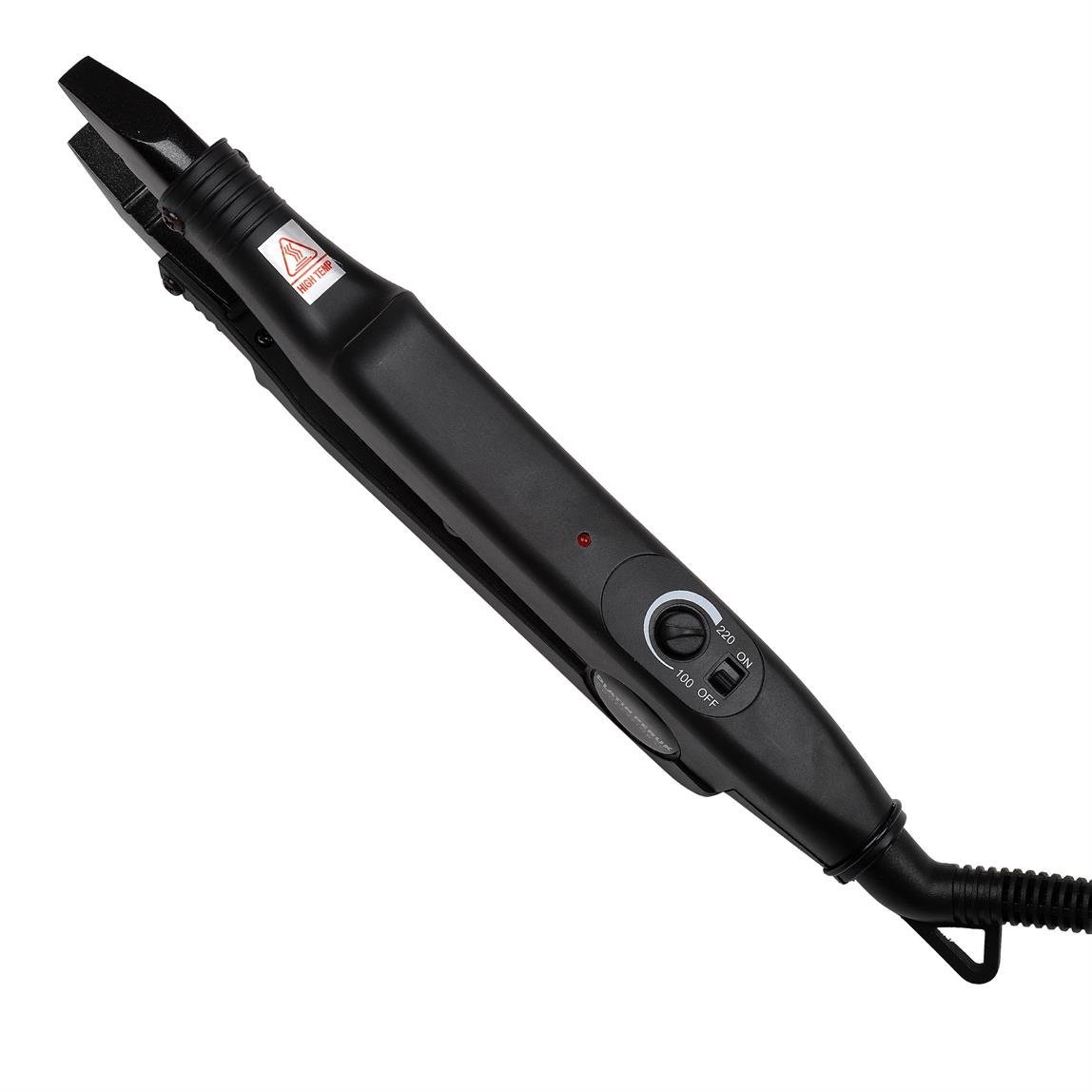 Platin Haarverlängerungsgerät Schwarz