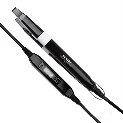 Platin Haarverlängerungsgerät Schwarz mit Digitalanzeige